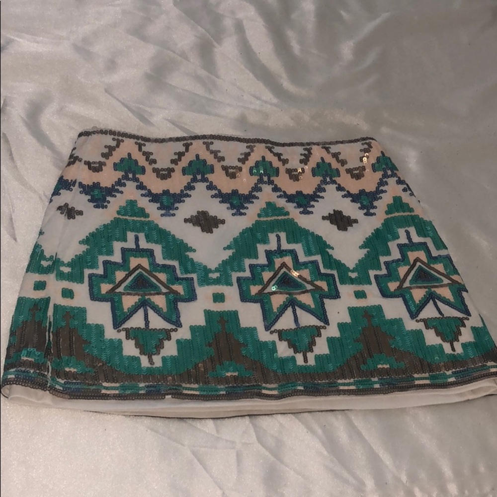 Beautiful detailed mini skirt
